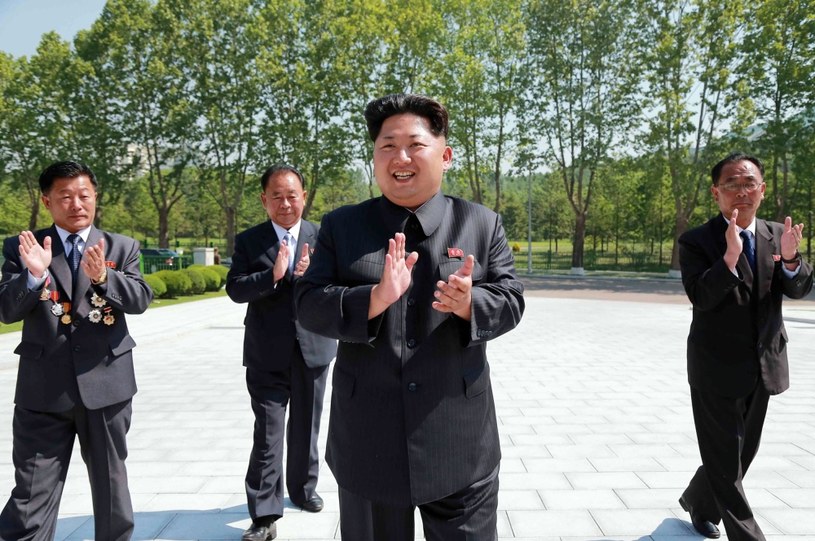 Przywódca Korei Północnej Kim Dzong Un /AFP