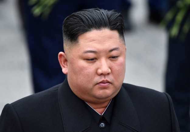 Przywódca Korei Północnej Kim Dzong Un /Yuri Smityuk    /PAP/ITAR-TASS