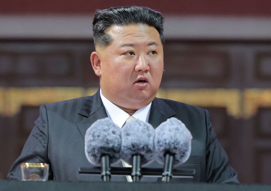 Przywódca Korei Północnej Kim Dzong Un /STR /AFP/EAST NEWS