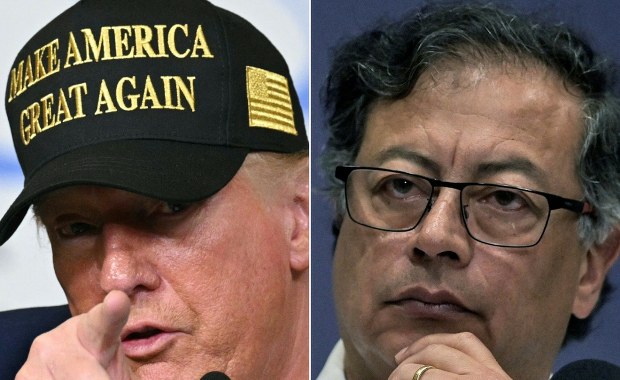 "Przywódca narkotykowy". Trump grozi prezydentowi Kolumbii