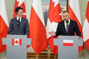 Przywódcy Polski i Kanady: Ukraińcy walczą przeciwko brutalnej sile