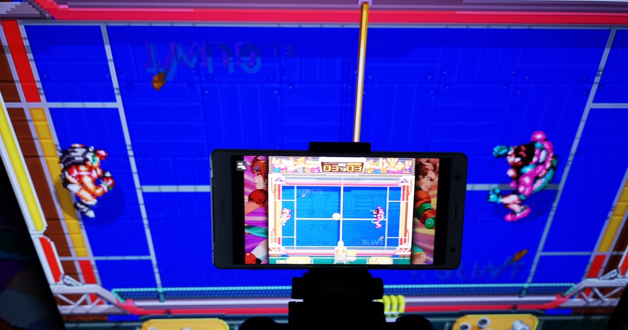 PS4 Remote Play, Sony Xperia XZ2 i gra "Windjammers" - tytuły 2D mają mniej problemów z utrzymaniem stałego przesyłania danych /INTERIA.PL