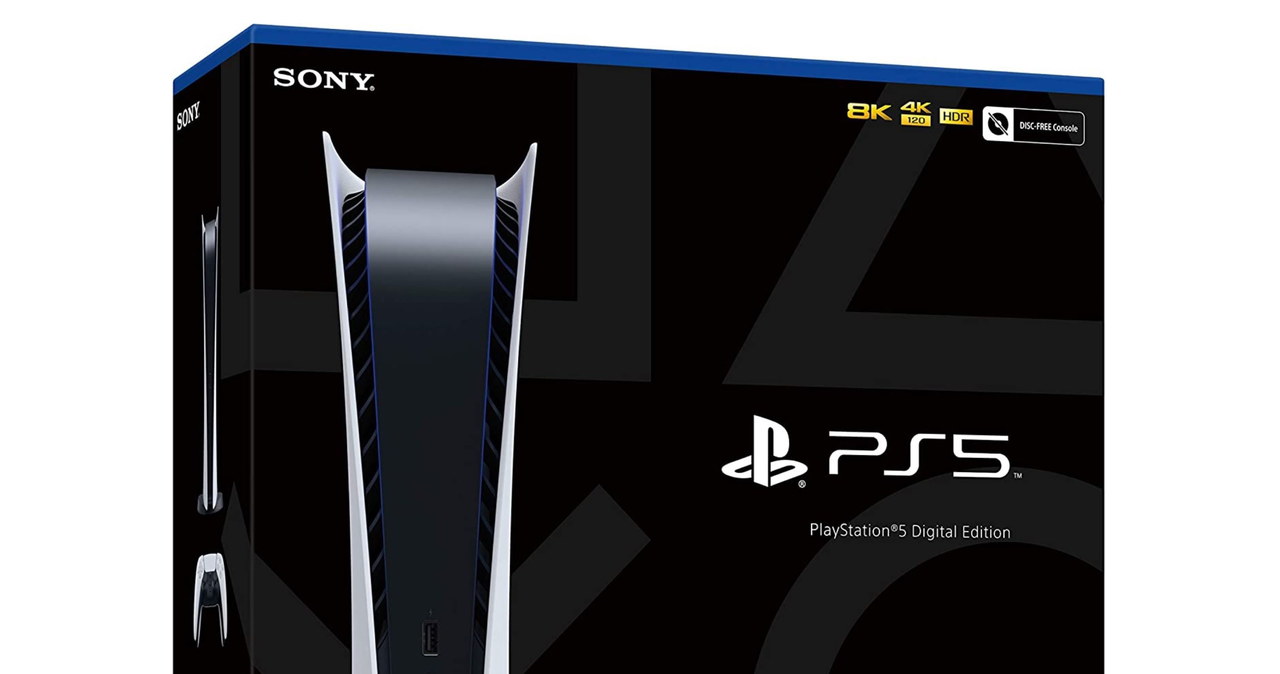 PS5 Digital Edition /materiały prasowe