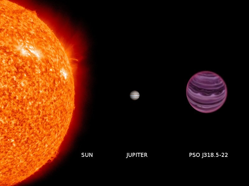 PSO J318.5-22 to samotna planeta, oddalona o 80 lat świetlnych od Ziemi /East News