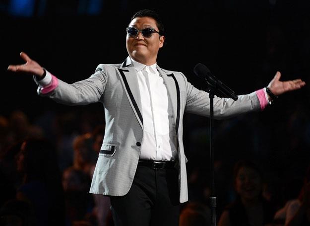 Psy na scenie - fot. Ethan Miller /Getty Images
