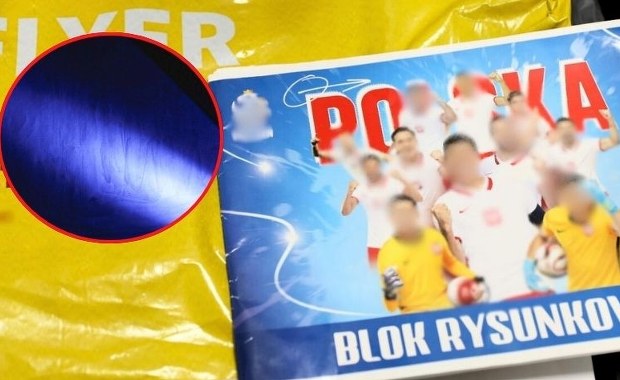 Psy nie miały wątpliwości. Narkotyki na kartkach bloku rysunkowego