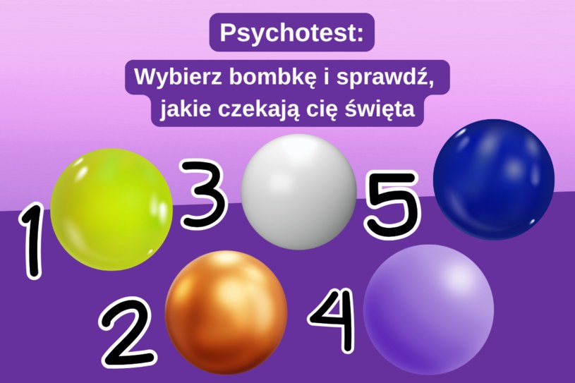 Psychotest: Jakie czekają cię święta? Wybór bombki może ci to powiedzieć