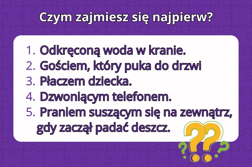 Psychotest: Sprawdź, jakie są twoje priorytety. Prawda może zaskoczyć