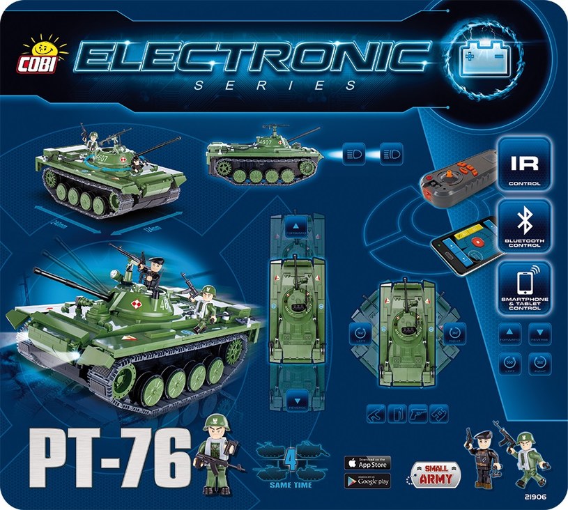 PT-76 z serii Electronic od Cobi /materiały prasowe