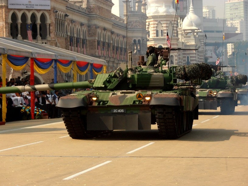 PT-91M "Pendekar" podczas parady z okazji Święta Niepodległości Malezji w 2013 roku /Rizuan /Wikimedia