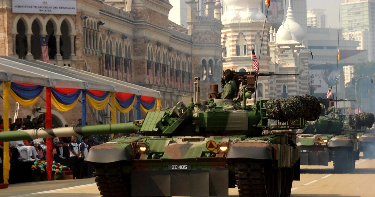 PT-91M "Pendekar" podczas parady z okazji Święta Niepodległości Malezji w 2013 roku /Rizuan /Wikimedia