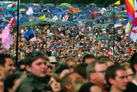Publiczność na festiwalu Glastonbury /arch. AFP