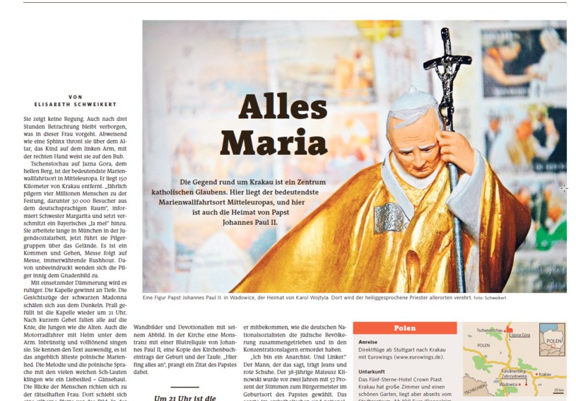 Publikacja nt. maryjnych sanktuariów w Polsce /