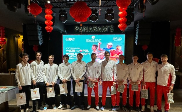 Puchar Davisa. Hurkacz z Fominem rozpoczną dwudniową rywalizację Polski z Uzbekistanem