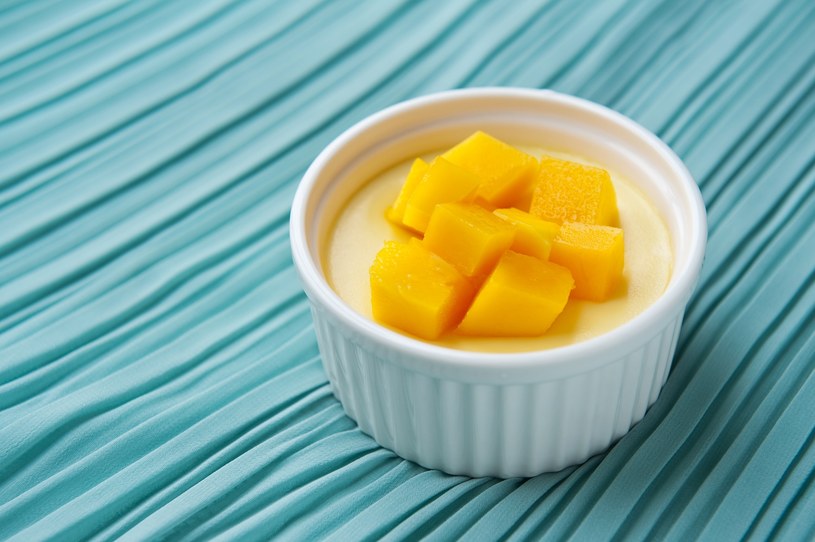 Pudding z mango /materiały prasowe