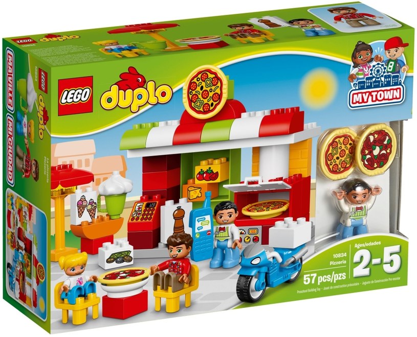 Pudełko LEGO DUPLO 10834 Pizzeria /materiały prasowe