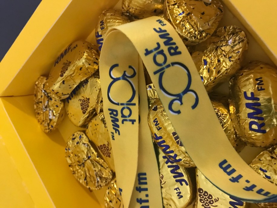 Pudełko z czekoladkami od RMF FM /Monika Kamińska /RMF FM
