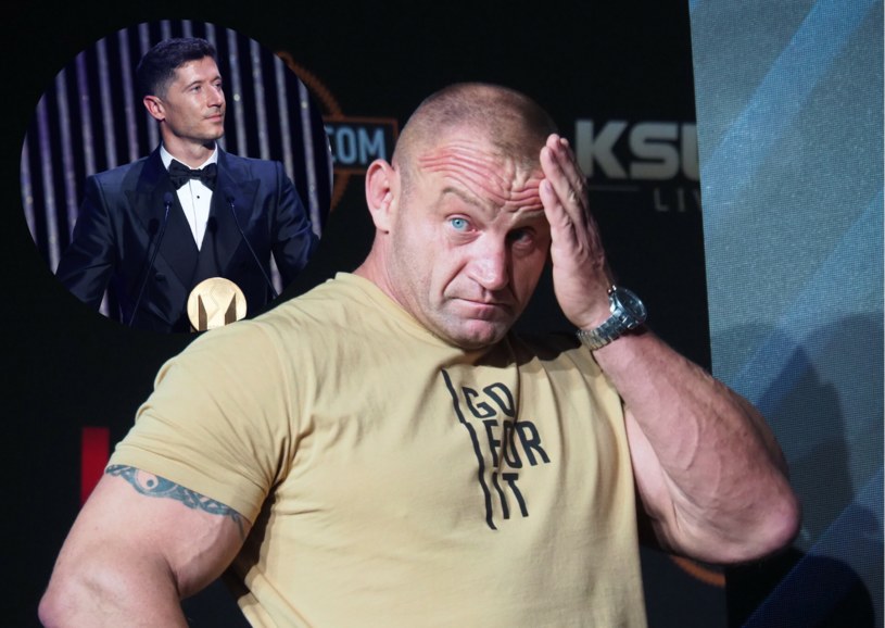 Pudzianowski zwrócił się do Lewandowskiego! „Aż ciśnie się na usta”