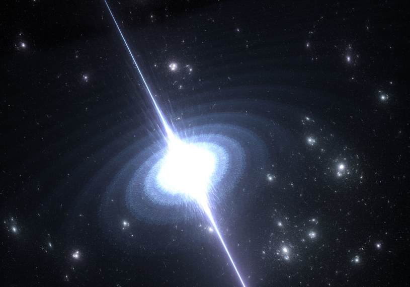 Pulsar to rodzaj gwiazdy neutronowej emitującej regularne impulsy światła /123RF/PICSEL