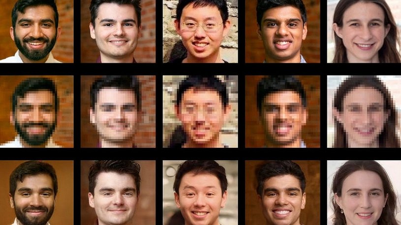 PULSE, czyli AI, które tworzy ludzkie twarze z kompletnie rozpikselowanych fotek /Geekweek