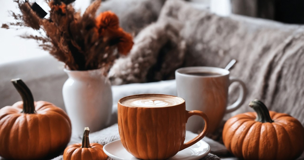 Pumpkin spice latte w fit wersji to kremowa kawa z dynią i aromatycznymi przyprawami, która smakuje jak w kawiarni, ale bez nadmiaru cukru /123RF/PICSEL