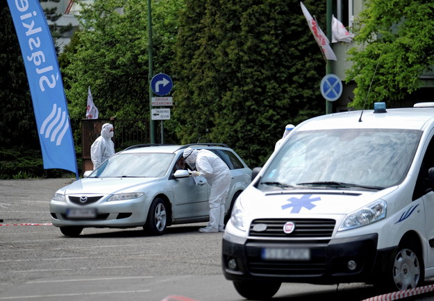 Punkt przesiewowych badań górników przy KWK Murcki Staszic w Katowicach / 	Andrzej Grygiel    /PAP