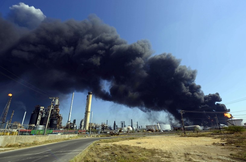 Punto Fijo - rafineria ropy naftowej w Wenezueli /AFP