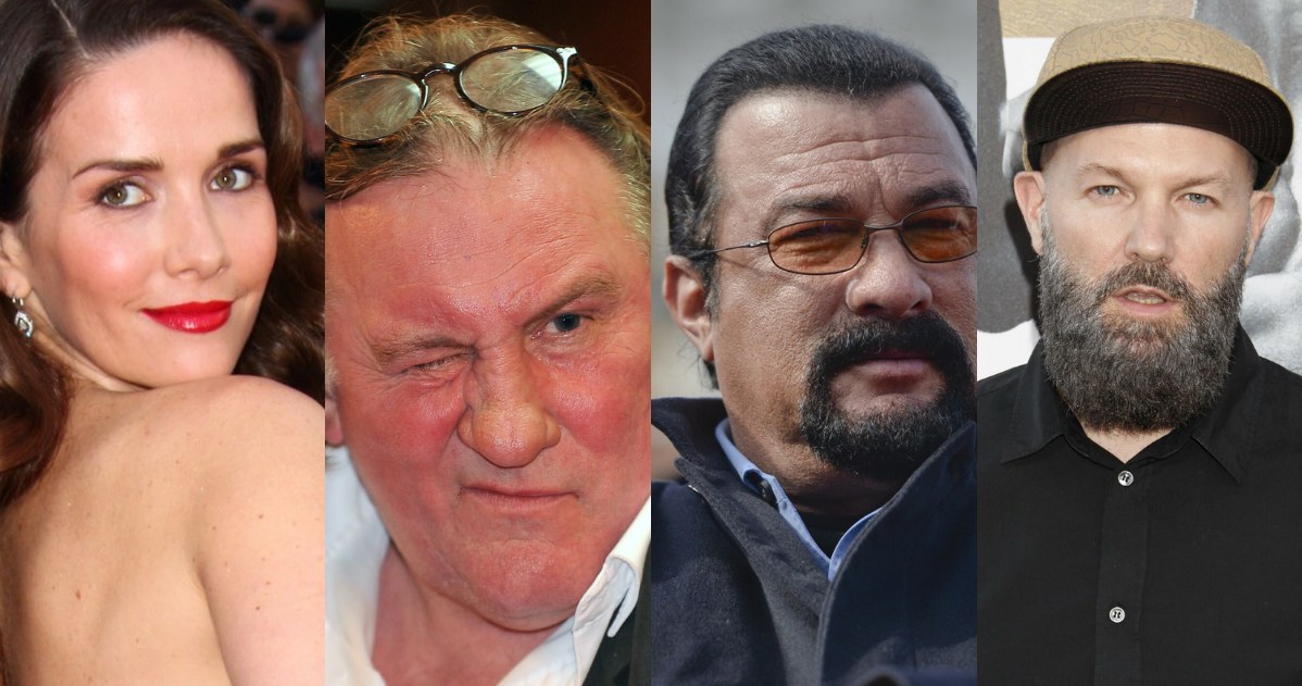 Pupilki Putina - Oreiro, Depardieu, Seagal i Durst /Artur Widak/Sipa USA/Mike Marsland/Contributor/Getty Images/Russ Einhorn/Splash News /East News