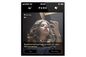 Pure - aplikacja typu Sex on Demand 