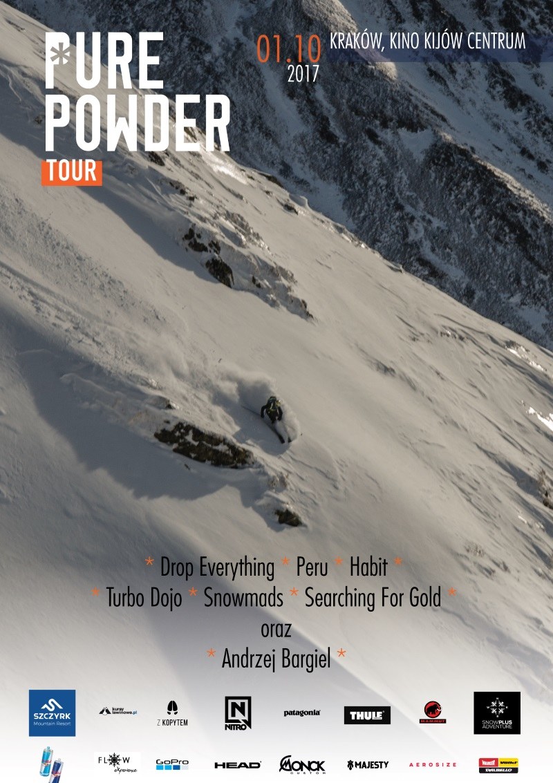 Pure Powder Tour, czyli produkcje filmowe i spotkania ze sportowcami i podróżnikami. /materiały prasowe