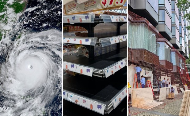 Puste półki, odwołane loty. Supertajfun Ragasa paraliżuje Hongkong