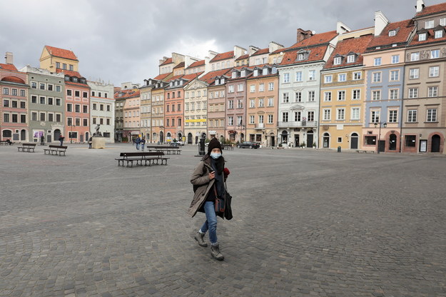 Puste Stare Miasto w Warszawie na zdjęciu ilustracyjnym /Paweł Supernak /PAP