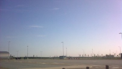 Pustki na lotnisku w Modlinie