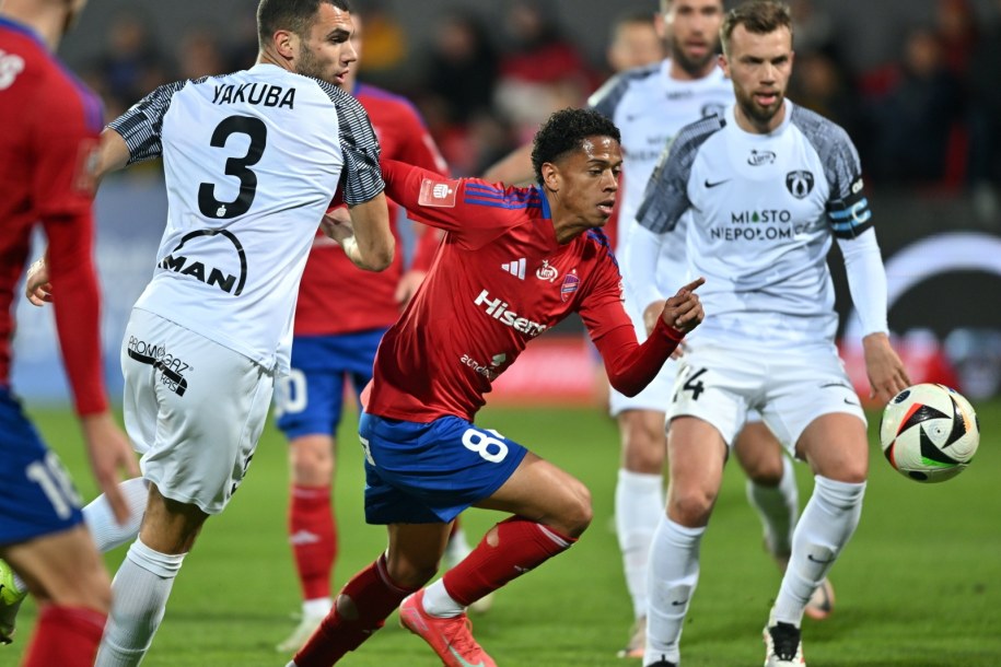 Puszcza w starciu z Rakowem /Art Service /PAP