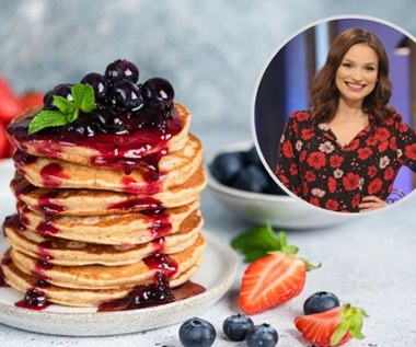 Puszyste pancakes rozpływają się w ustach. Tak przyrządza je Anna Starmach