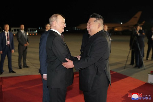 Putin dotarł do Korei Północnej /STR /East News/AFP