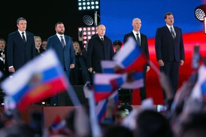 Putin na Placu Czerwonym o anektowanych obwodach: Ludzie sami dokonali wyboru