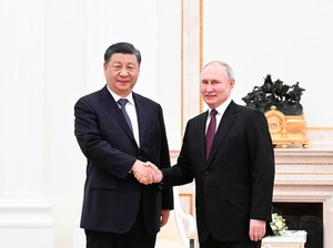 Putin na spotkaniu z Xi. Rozmowy "udane i konstruktywne"