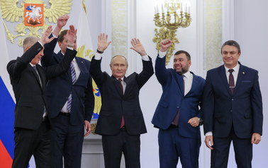 Putin ogłosił przyłączenie ukraińskich regionów. "Tego chcą miliony"