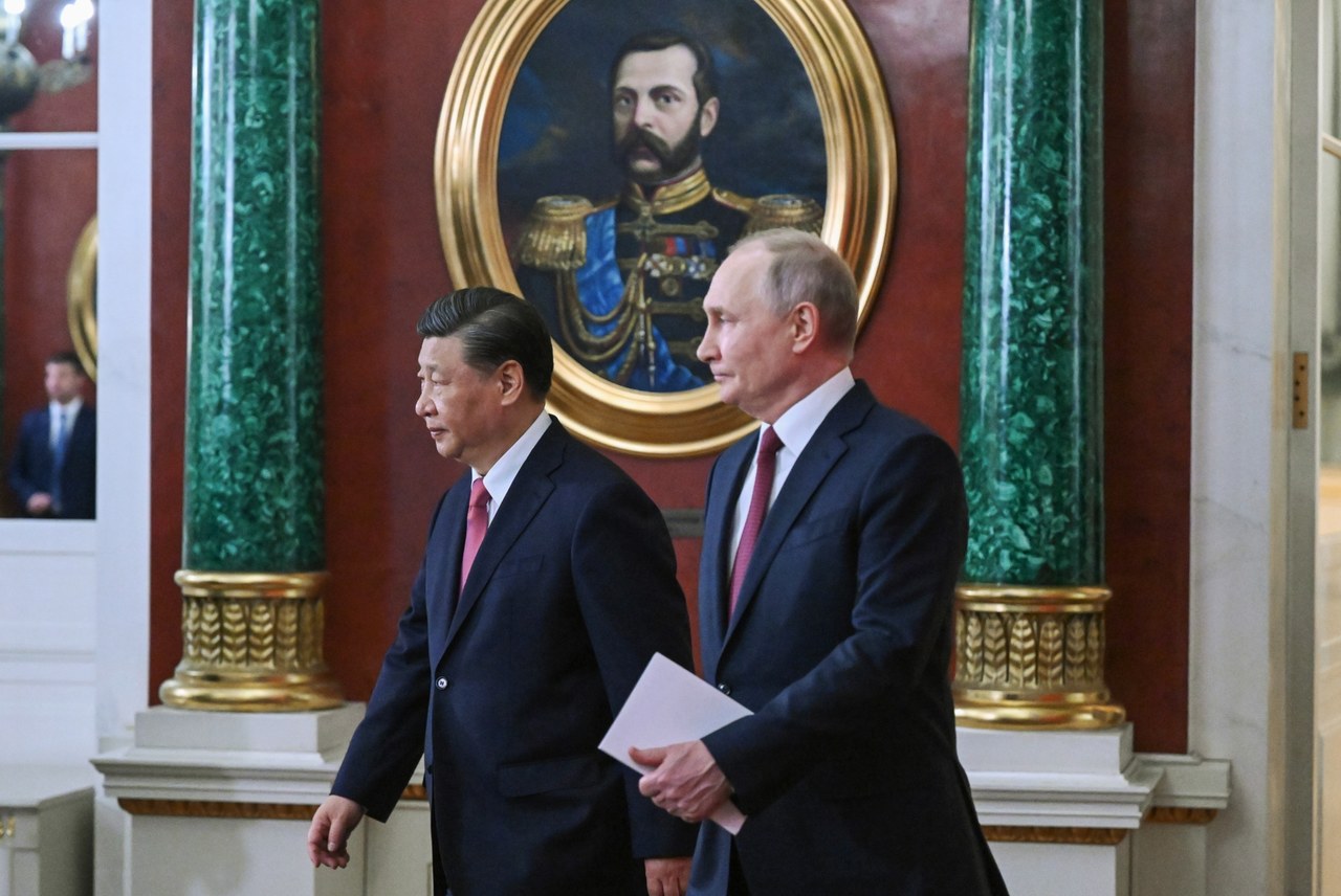 Putin poparł plan Chin ws. Ukrainy. Nie ma w nim mowy o wycofaniu rosyjskich wojsk