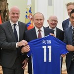 Putin spotkał się z gwiazdami piłki nożnej. "Runęło wiele stereotypów"