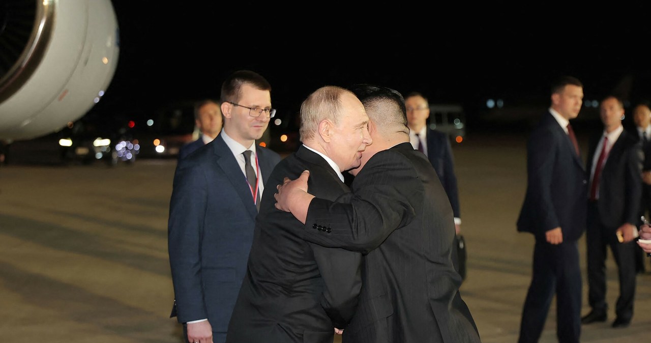 Putin spotkał się z Kim Dzong Unem