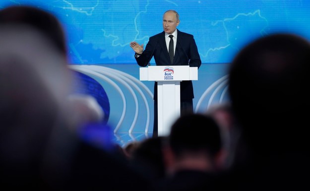 Putin udzielił nagany członkom swojej partii /Sergei Ilnitsky /PAP/EPA