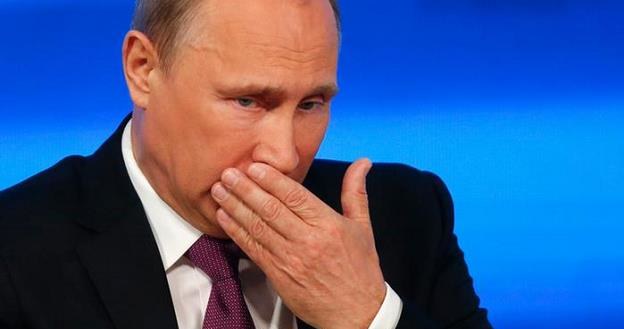 Putin uważa ze jego polityka jest jak najbardziej słuszna i nawołuje Rosjan do przetrzymania /Deutsche Welle