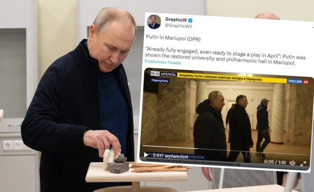 Putin w Mariupolu? Niezależne rosyjskie media: Mieszkańcy wściekli 