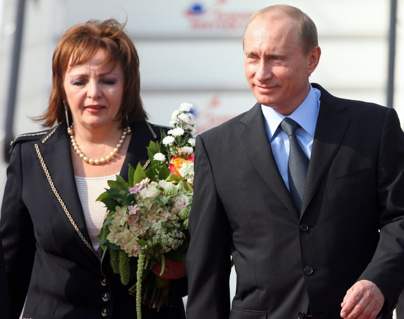 Putin w towarzystwie byłej żony Ludmiły /Andreas Rentz /Getty Images