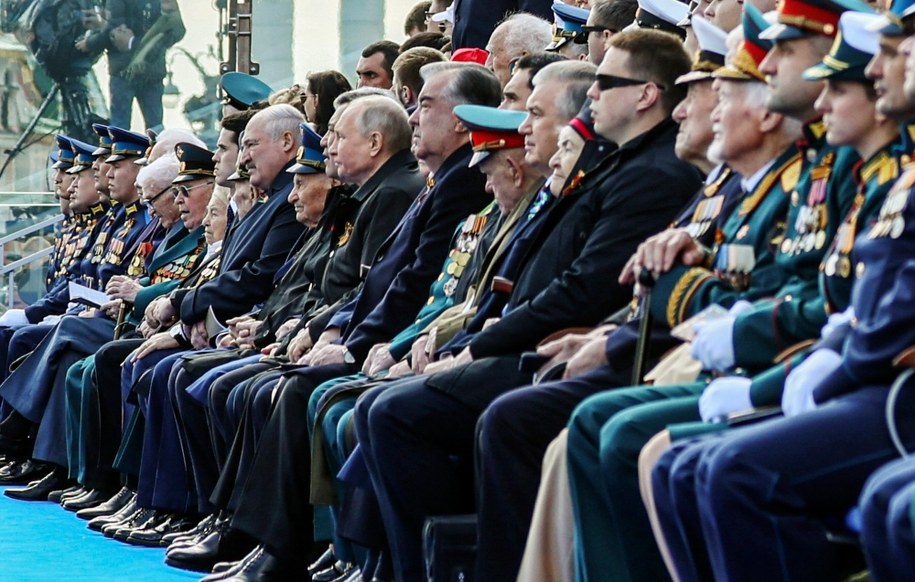 Putin wśród weteranów II wojny światowej /GAVRIIL GRIGOROV /PAP/EPA