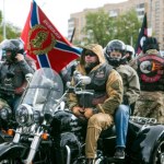 Putinowskie Nocne Wilki na nielegalnym święcie w Republice Serbskiej