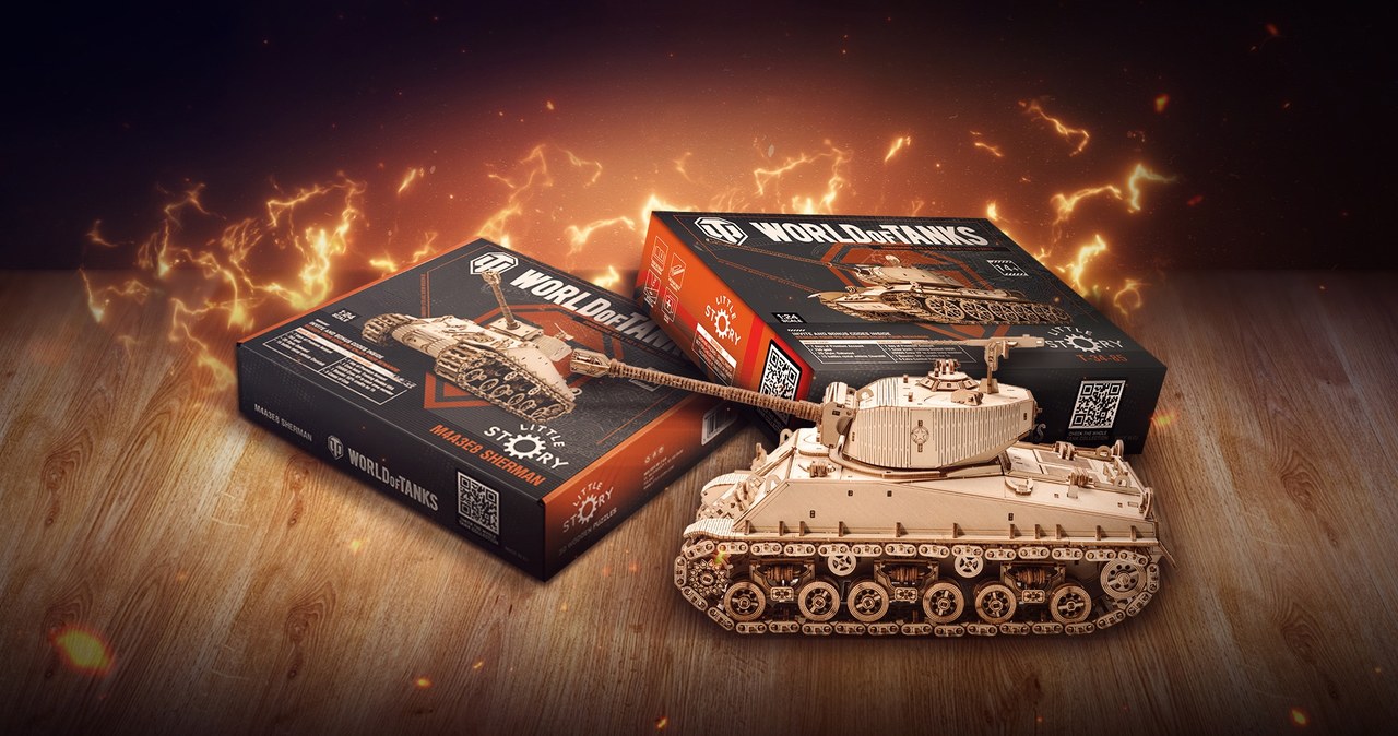 Puzzle 3D World of Tanks /materiały prasowe