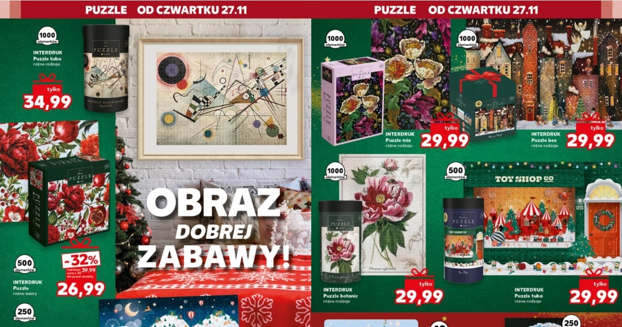 Puzzle Interdruk – relaks i zabawa w jednym /Kaufland /INTERIA.PL